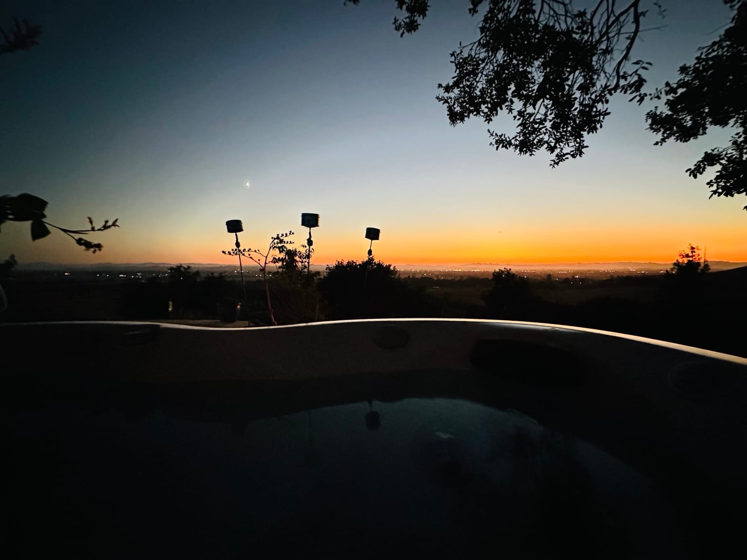 Twilight over Sonoma